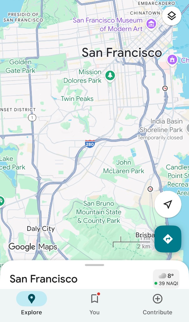 San Francisco Map